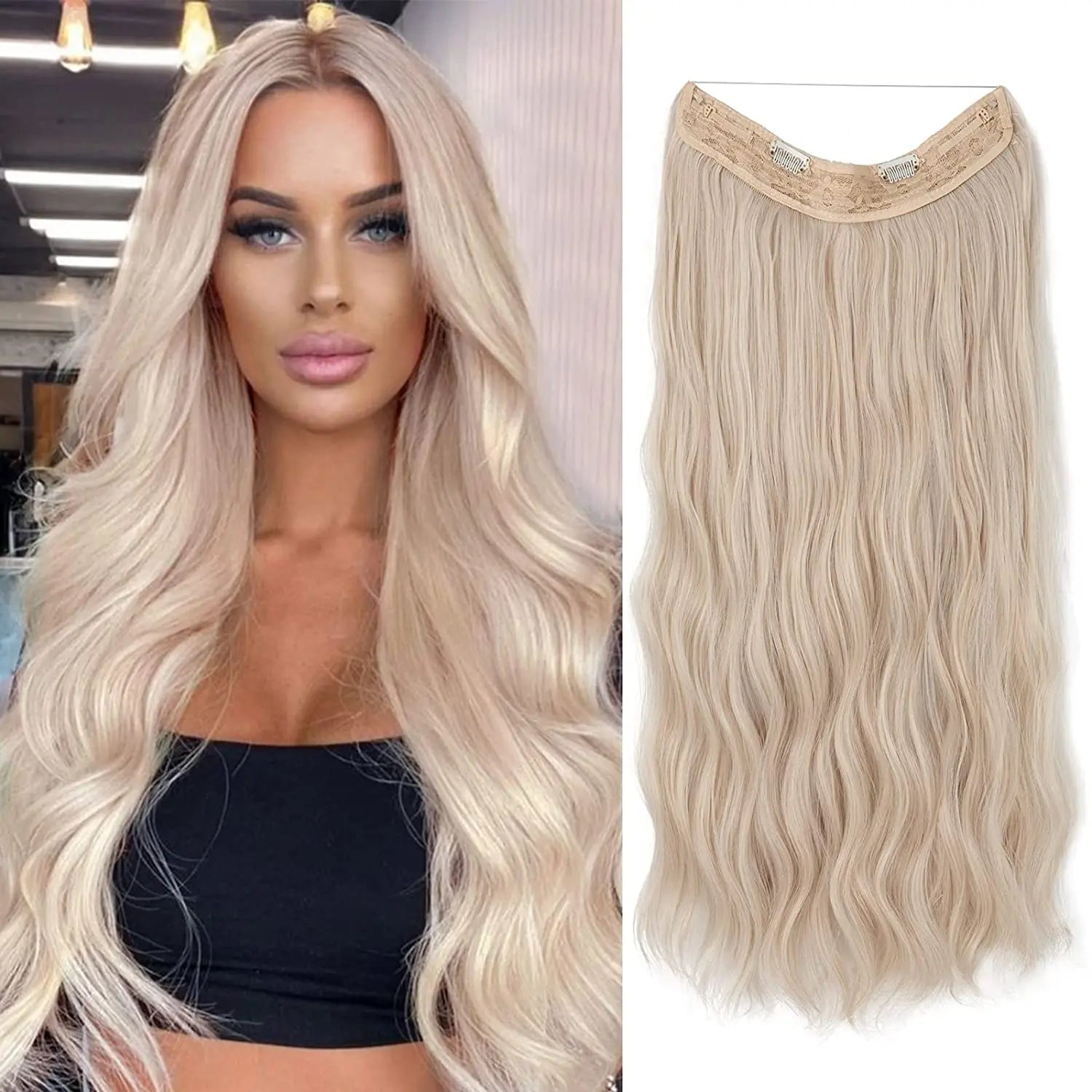 Premium Secret Hair Invisible Halo Hair Extensions