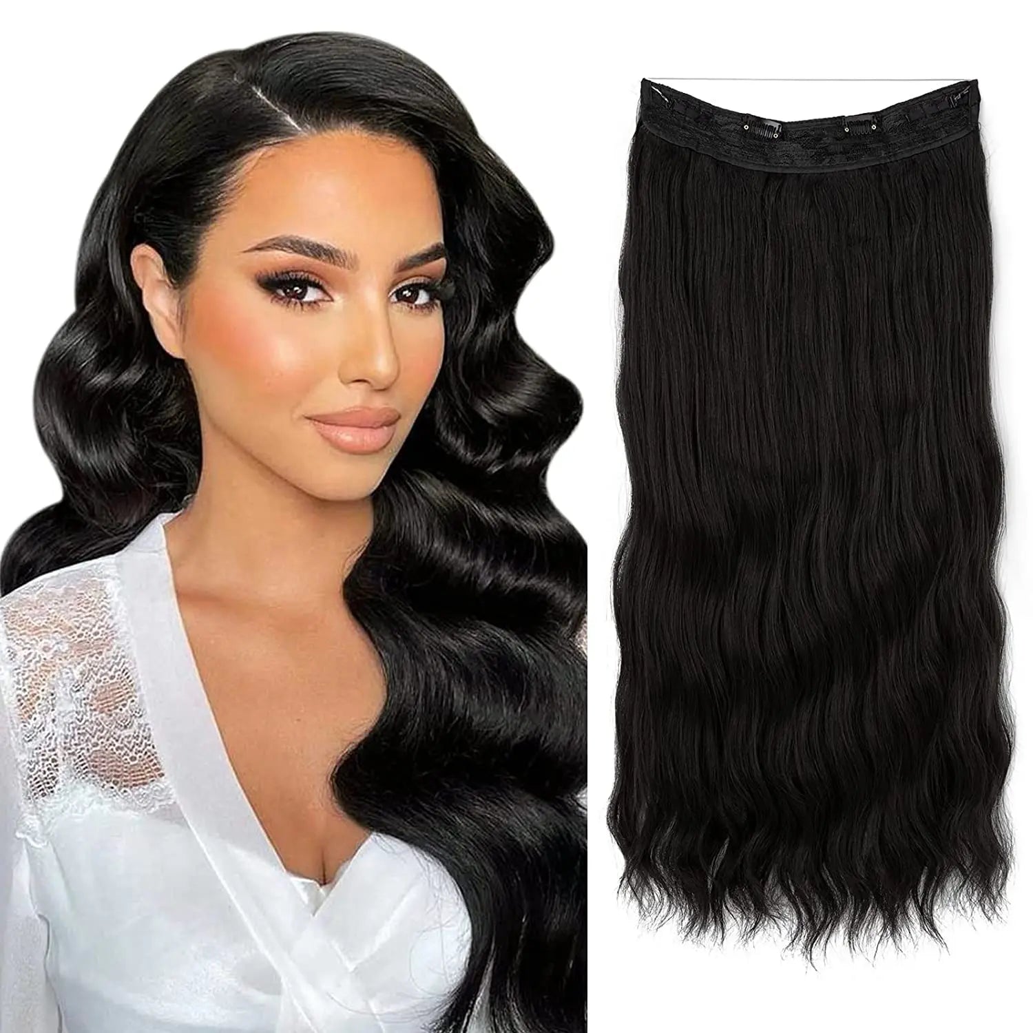 Premium Secret Hair Invisible Halo Hair Extensions