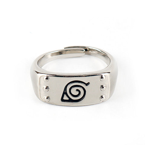 naruto silver ring