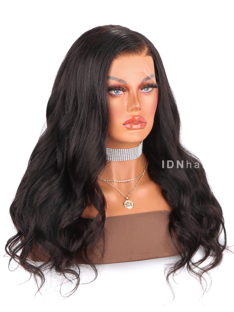 Ashley Body Wave Glueless 13X4 Lace Front Wig HD Lace Smallest Knots