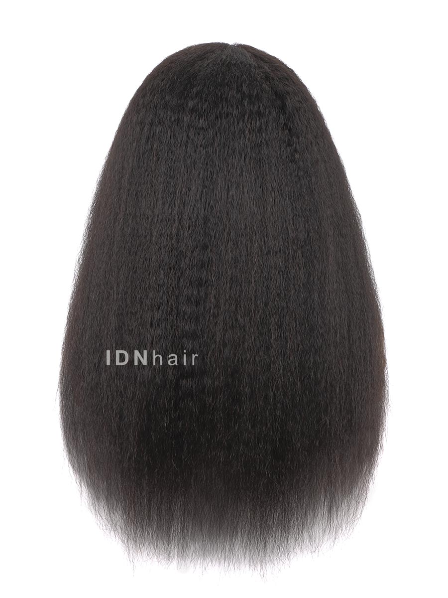 Aleisha Kinky Straight Scalp Knots 13X4 Full Frontal HD Lace Wig