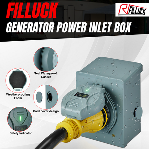 RV Generator Extension Cord