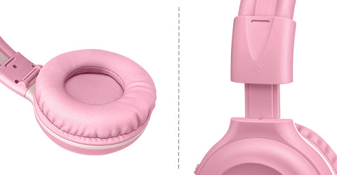 SIMOLIO Kids-Headphones with Microphone for School Comfortable