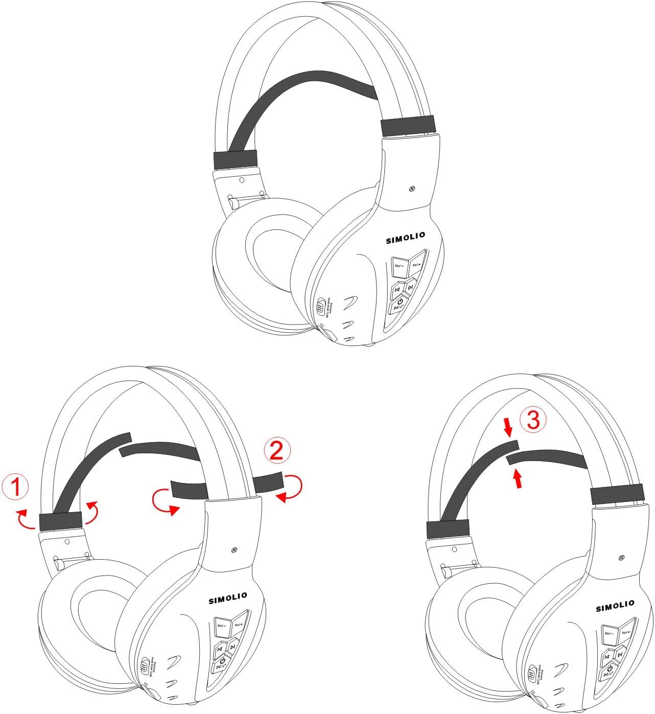 How to attach T shape Straps