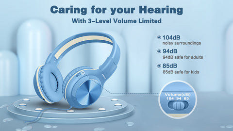 Kids Headphones Bulk Wired Classroom Hearing Protection