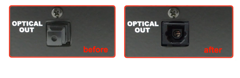 Optical out port