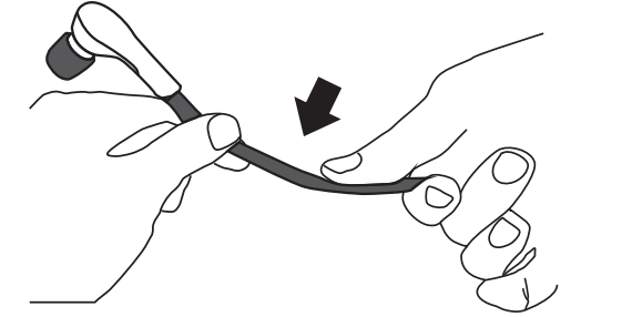 Adjust SIMOLIO headphones memory stainless steel strips