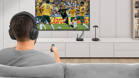 SIMOLIO Wireless Headphones for TV Watching No audio latency JH-726B