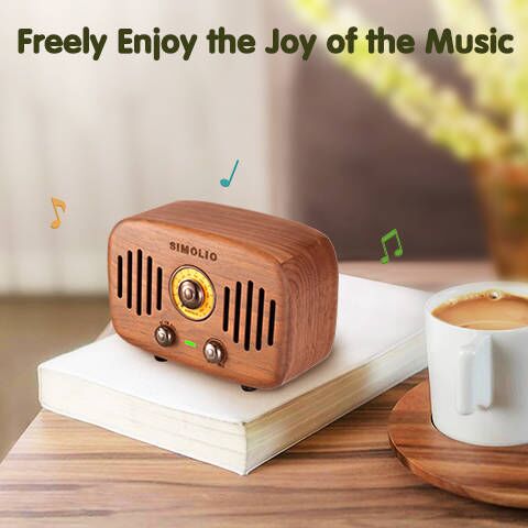 Simolio SM-762S radio wireless speakers to enjoy music freely