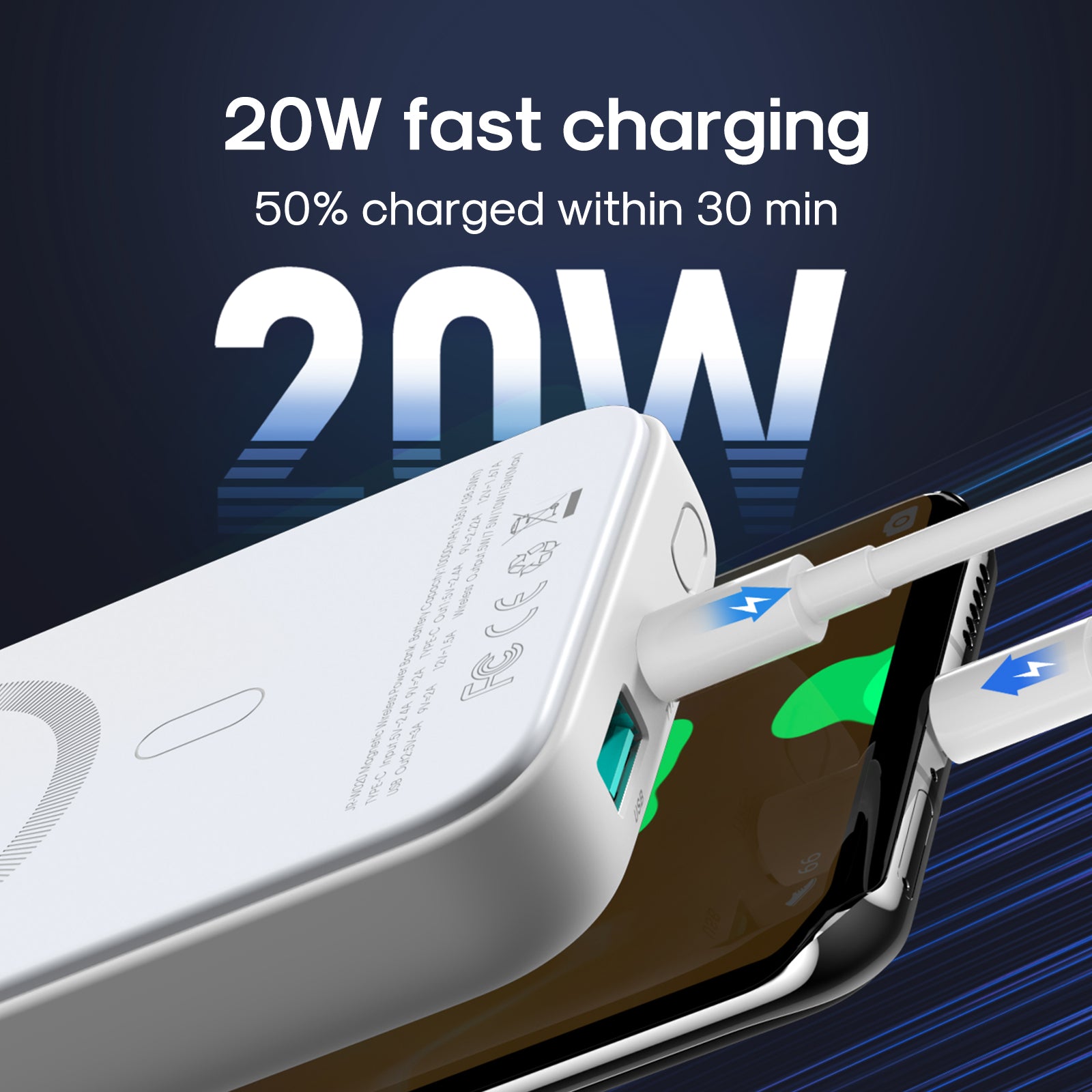 Brand New Mini Fast Charging Power bank 20W (10000mAh) - Ireland