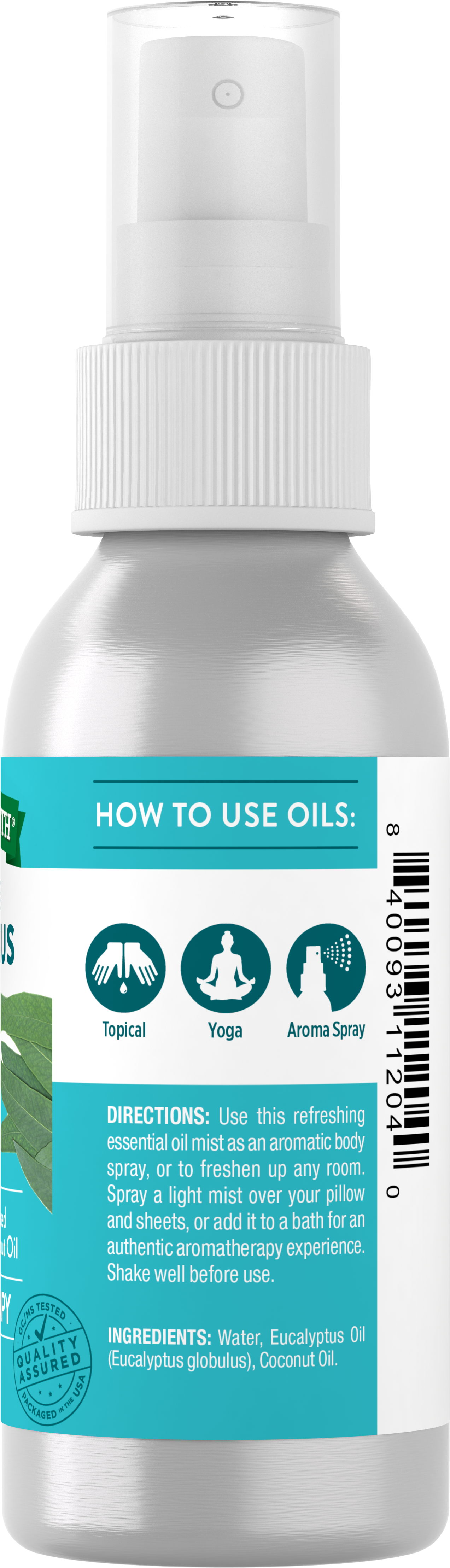 Eucalyptus Essential Oil Mist Spray