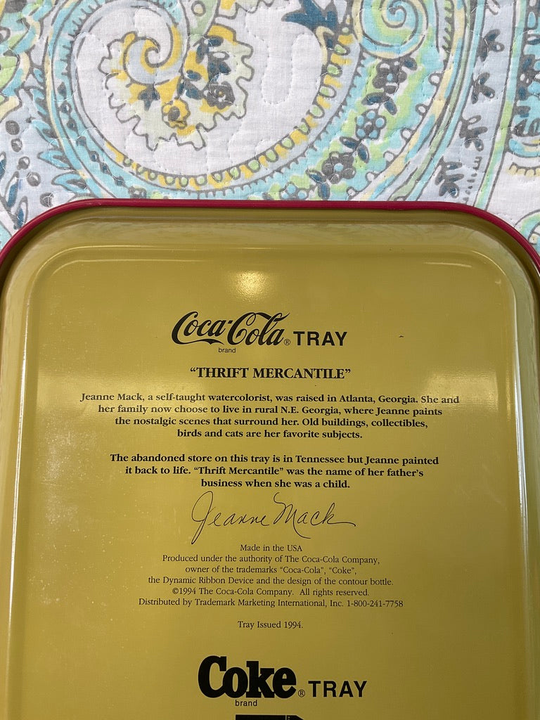 Vintage Coca-Cola Metal Tin Trays, Sold Separately