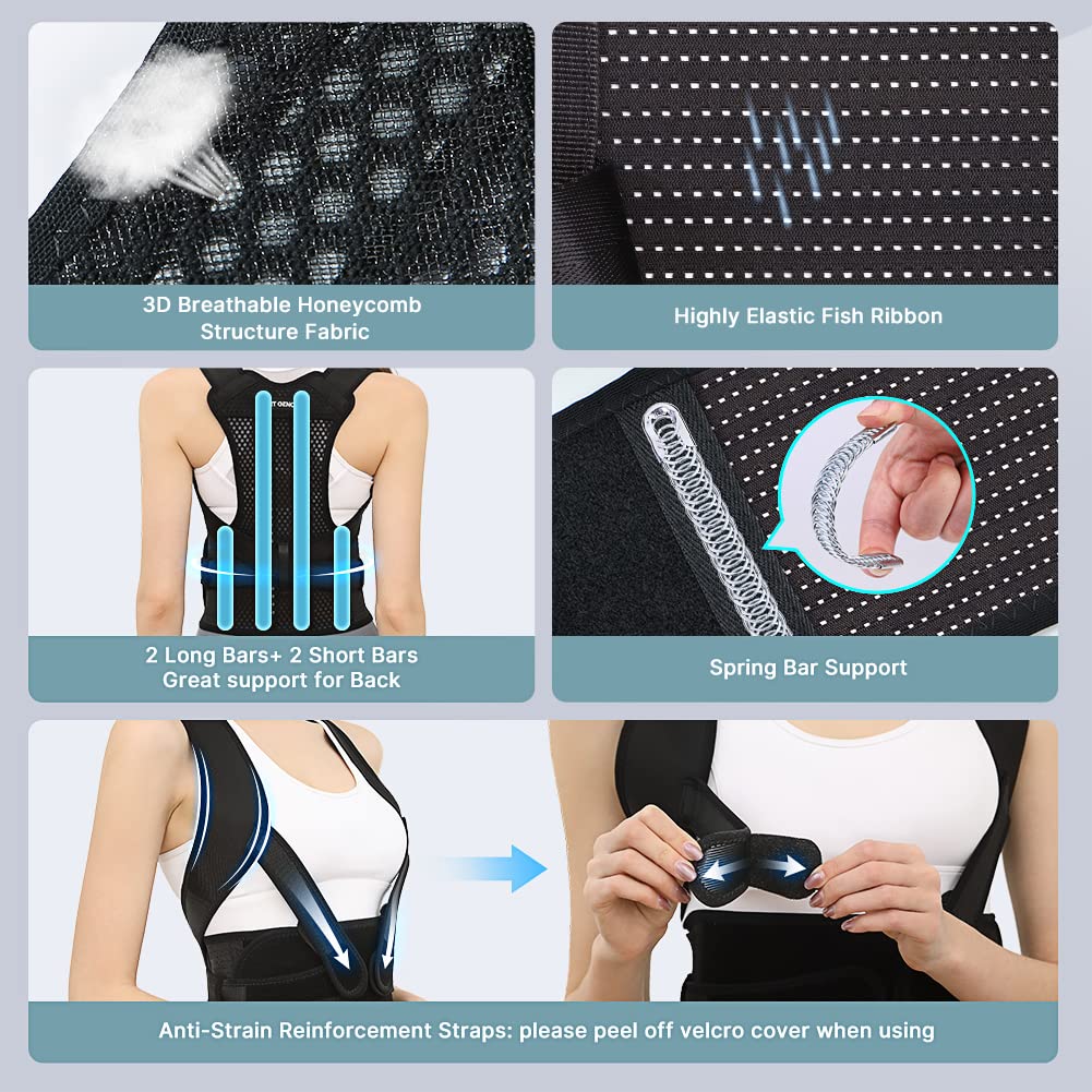 Geno Back Brace Posture Corrector for Men and Women