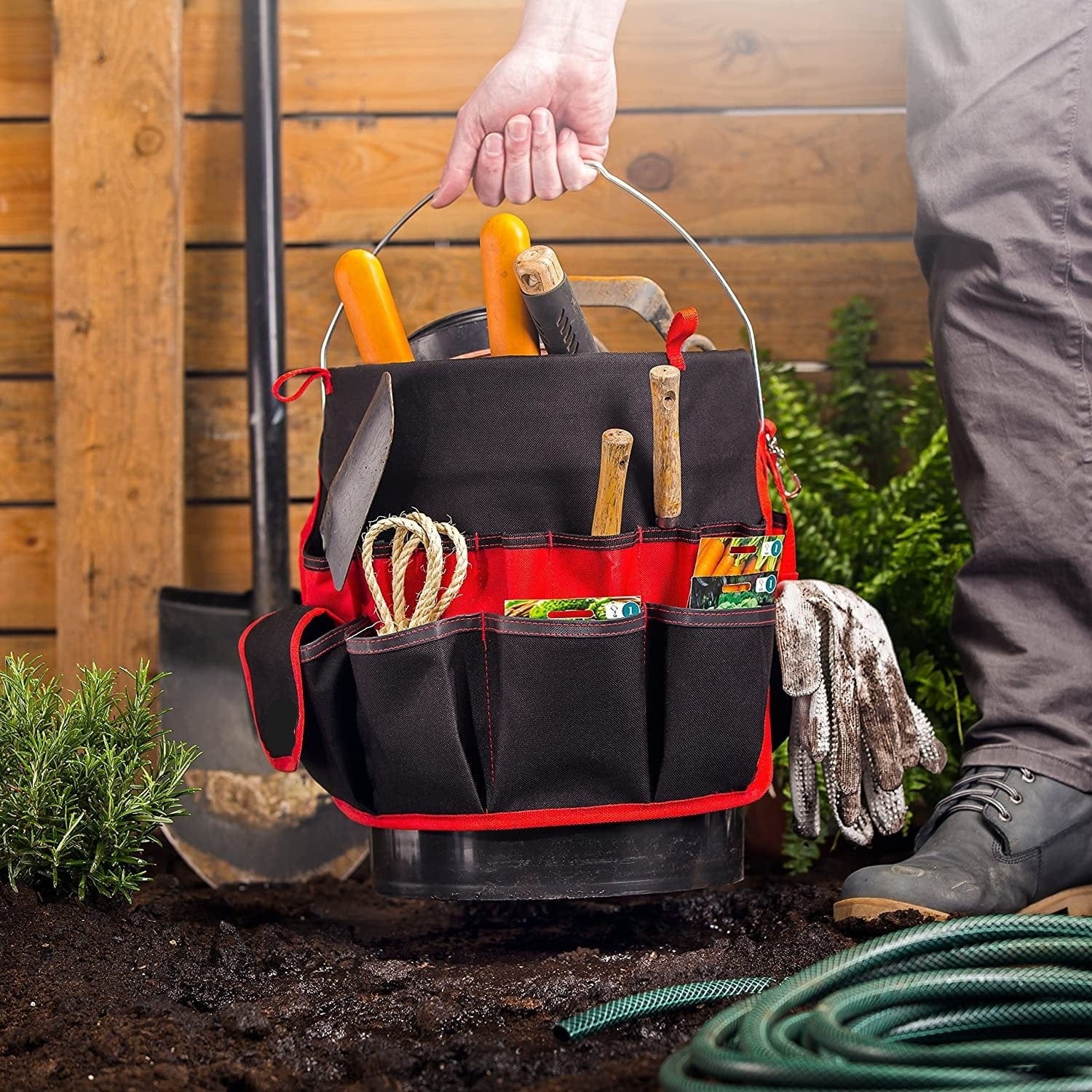 ToolPro - Heavy Duty Tool Organizer Bucket Attachment