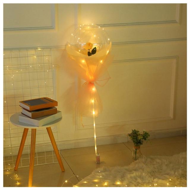 Lovalloon - Balloon With LED Lights Rose Bouquet