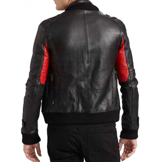 Surface to Air Kid Cudi Champ Black Leather Jacket