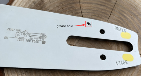 chainsaw bar maintenance