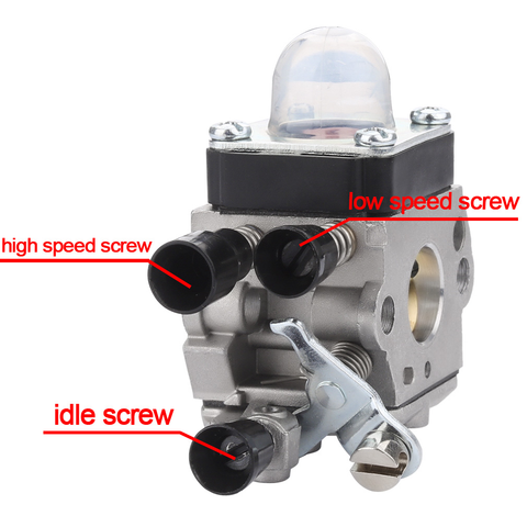 Stihl FS 76 carburetor adjustment