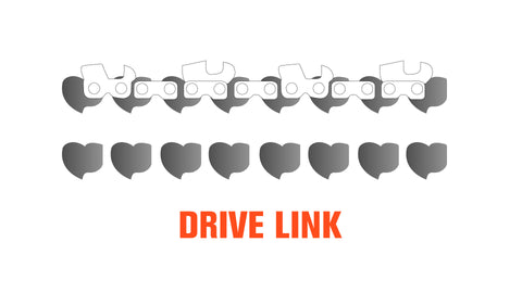 Hipa chainsaw chain drive link