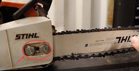 How to Tension Your Chainsaw Chain for STIHL MS 180