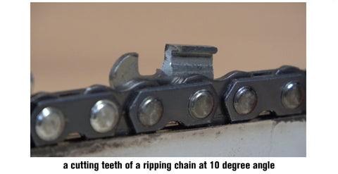 what are the differences between ripping chain and standard chain