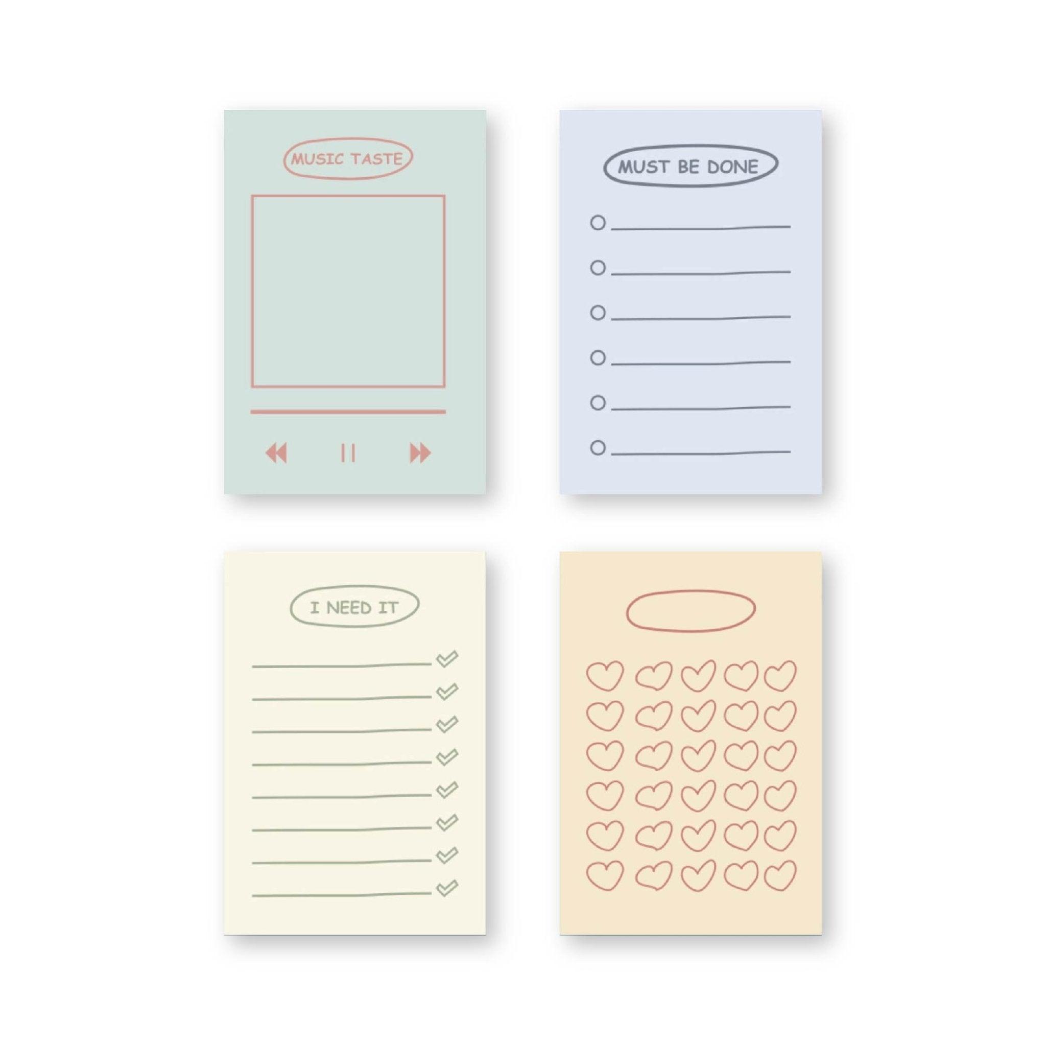 Original  notes cute note pad creative n times stickers note paper NP-000112