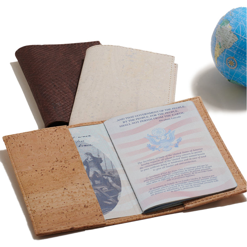 Wanderlust Cork Passport Holder