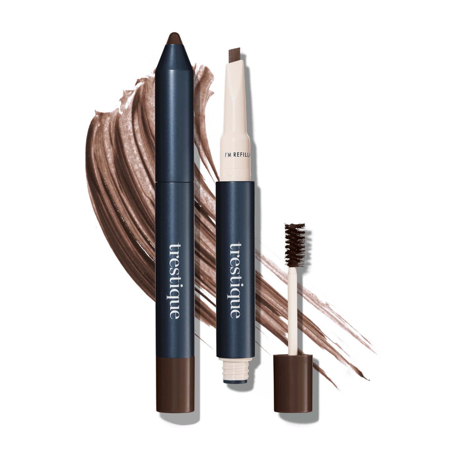 Brow Pencil + Gel- Zero Waste Makeup, Vegan