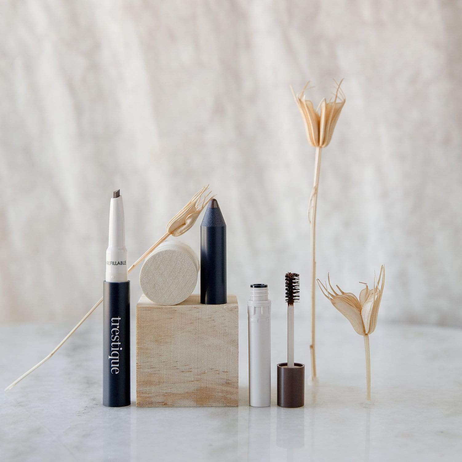 Brow Pencil + Gel- Zero Waste Makeup, Vegan