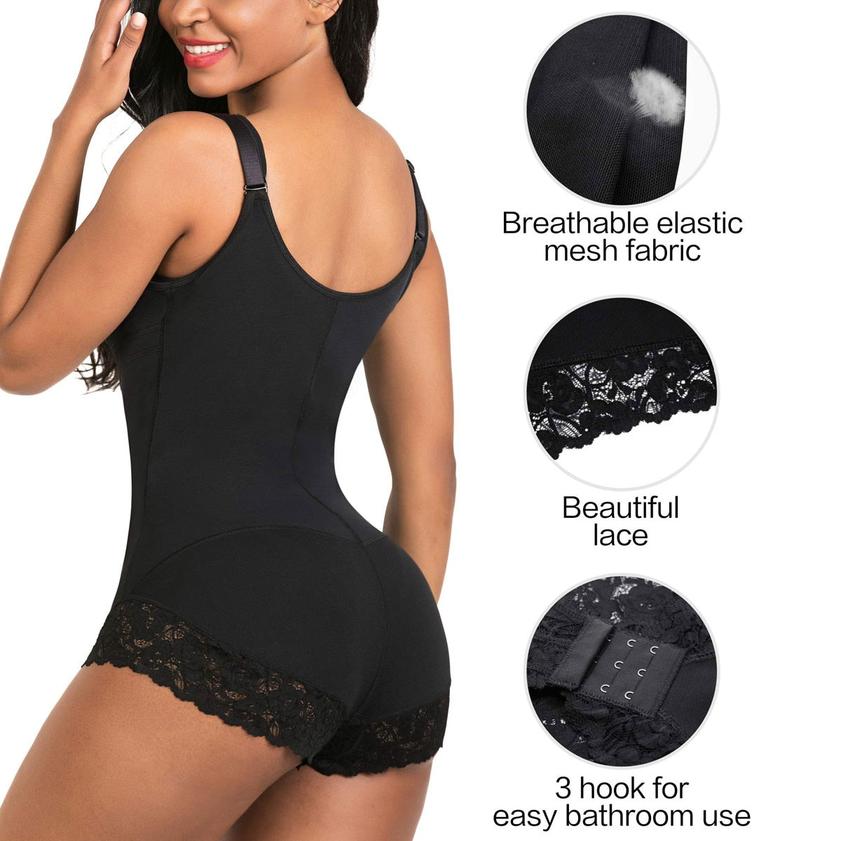 Colombian Abdomen Woman Reducing Girdles Waist Trainer Flat Stomach for Slim Tummy Control Body Shaper Fajas Women Shapewear