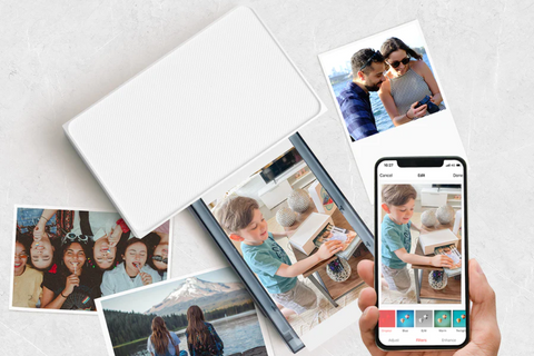 Liene 4x6 Photo Printer for iPhone, Android & PC brings your memories to life in vibrant 4x6 prints