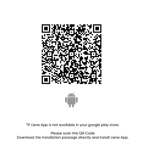 qr code for downloading the installation package directly and installing Liene APP