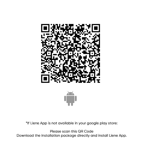 qr code for downloading the installation package directly and installing Liene APP