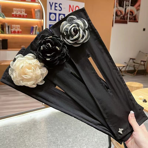 Close-up Flower Bow Hairpin