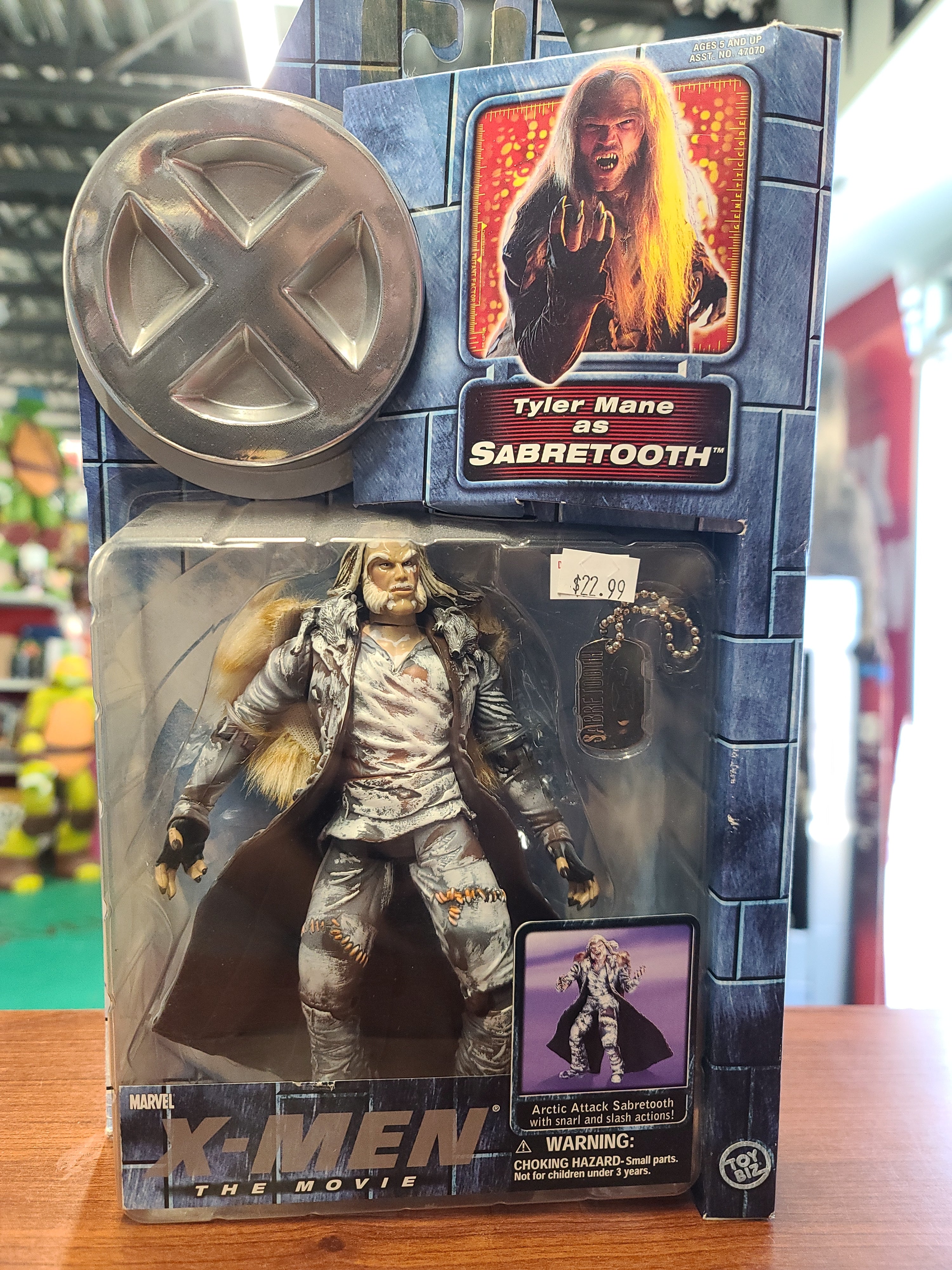 Toy Biz X-Men The Movie Sabretooth