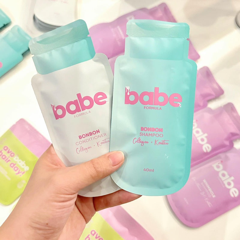 Babe Formula PACKETS Shampoo and Conditioner NEW!!