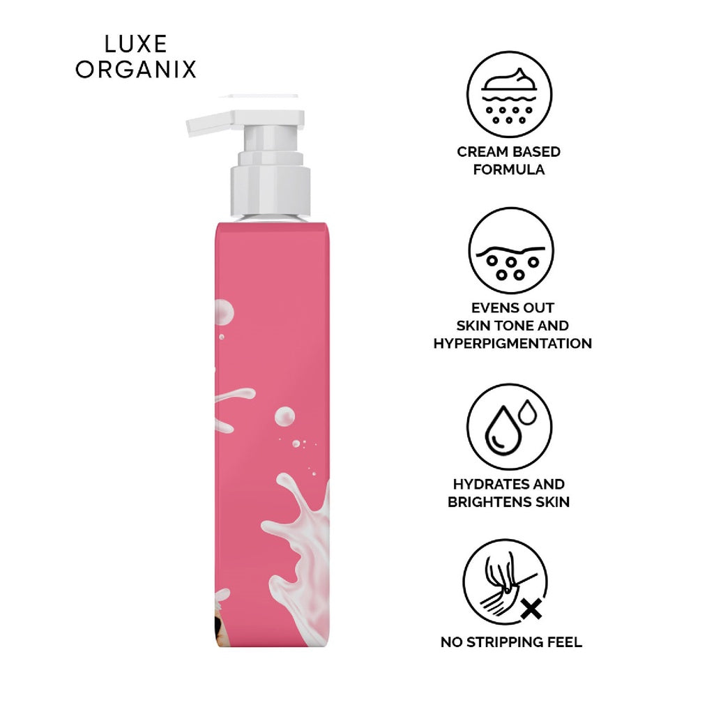 Luxe Organix Niacinamide + Alpha Arbutin + Vitamin E Shower Cream 400ml