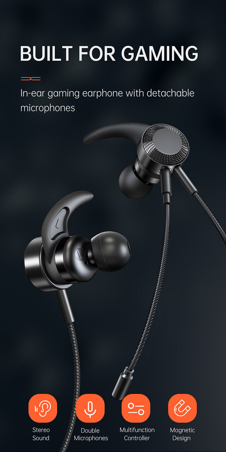 Gaming earphones type c store