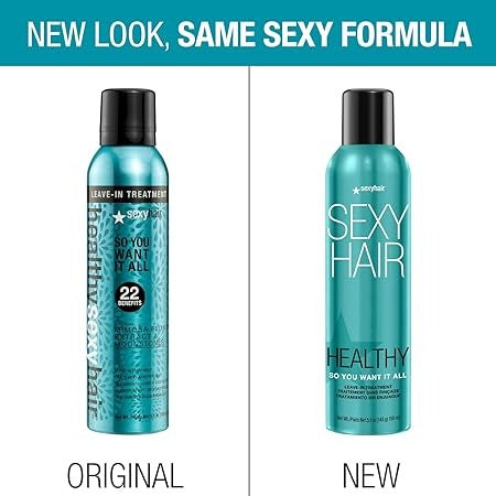 Healthy Sexy So You Want It All Leave-In Treatment by Sexy Hair for Unisex - 5.1 oz Hairspray