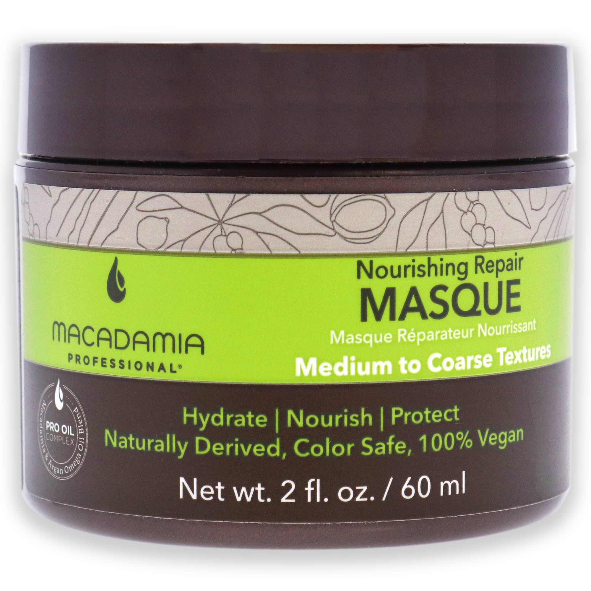 Nourishing Repair Masque by Macadamia Oil for Unisex - 2 oz Masque
