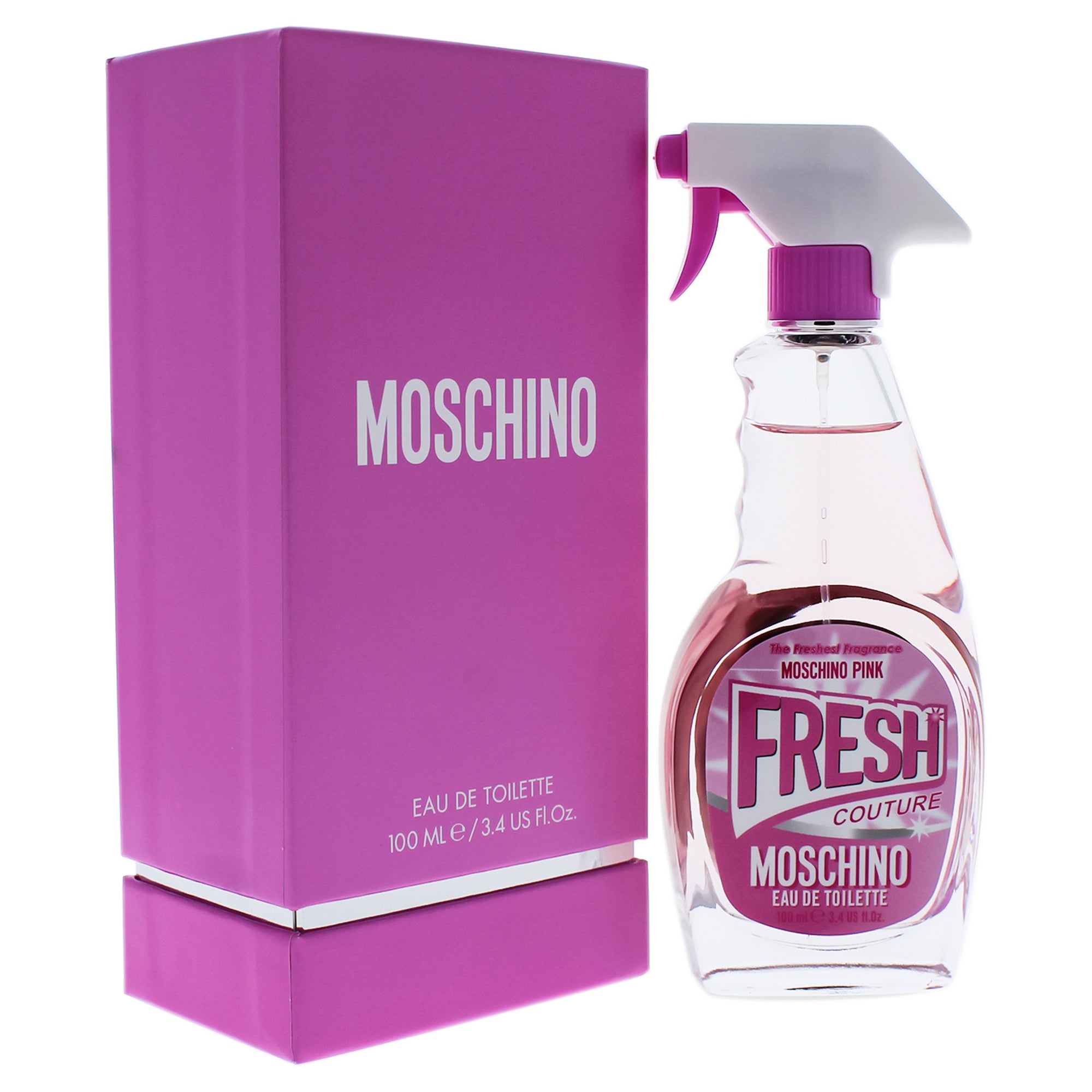Moschino Pink Fresh Couture by Moschino for Women - 3.4 oz EDT Spray