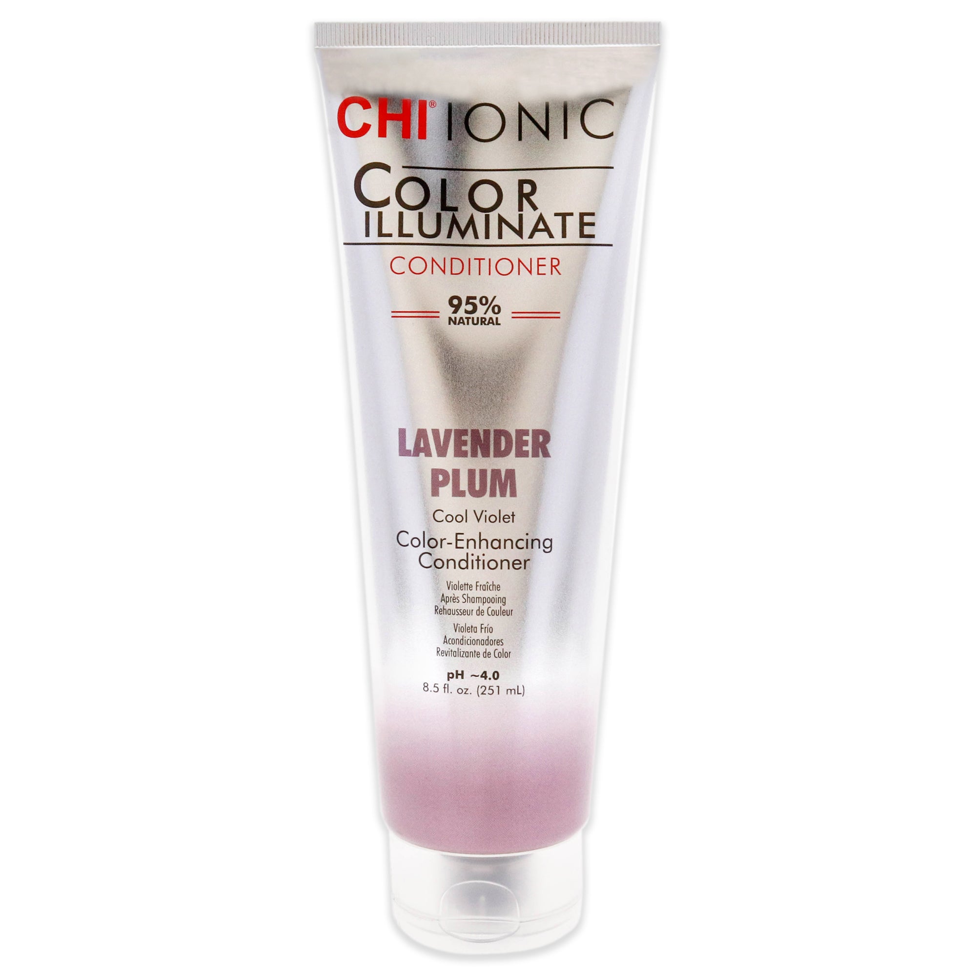 Ionic Color Illuminate Conditioner - Lavender Plum by CHI for Unisex - 8.5 oz Conditioner