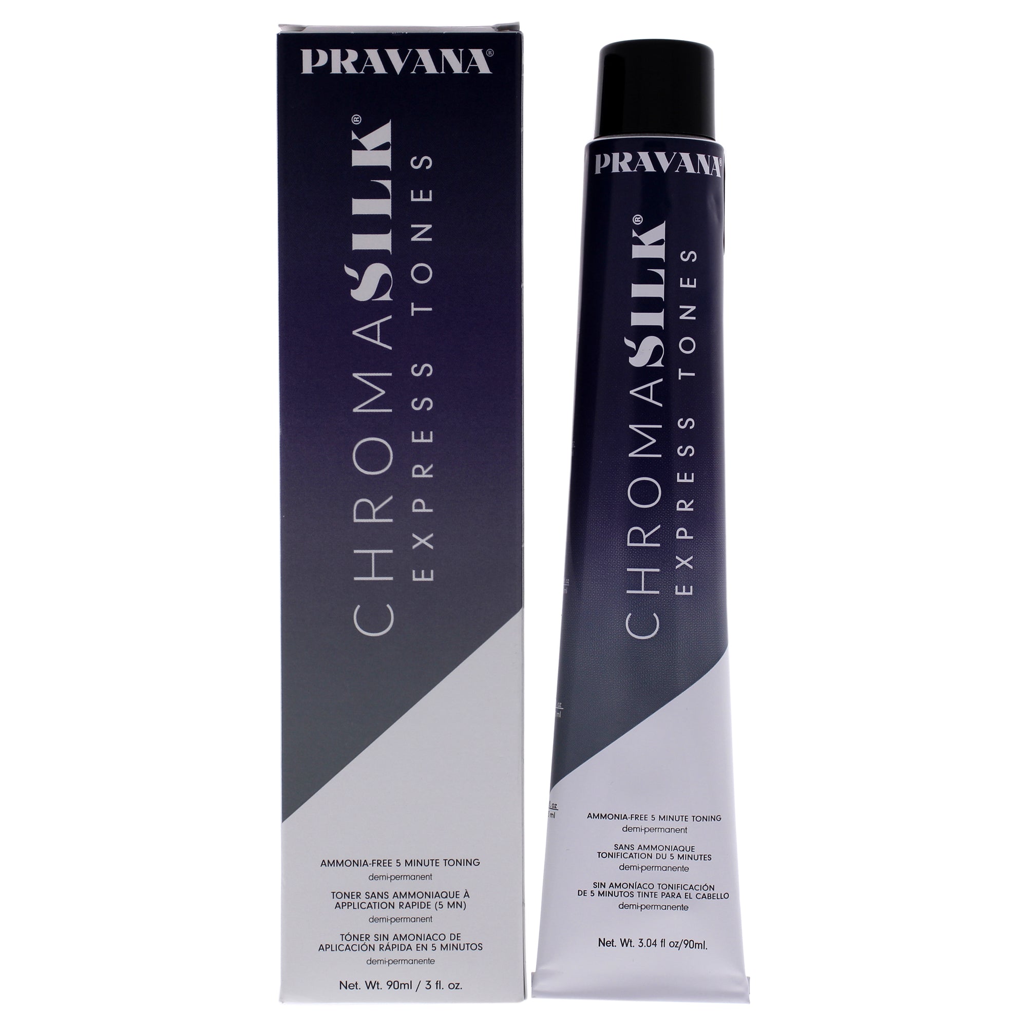 ChromaSilk Express Tones - Violet by Pravana for Unisex - 3 oz Hair Color