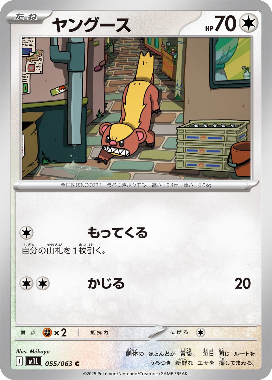 【状態A】ヤングース C (055/063) [M1L]の通販・買取（ポケモンカード）