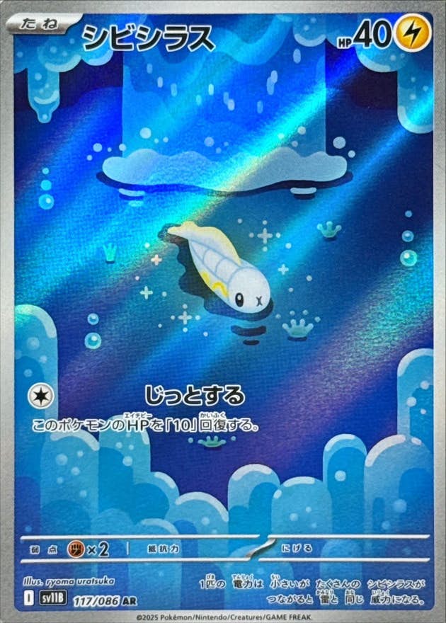 【状態A-】シビシラス AR (117/086) [SV11B]の通販・買取（ポケモンカード）