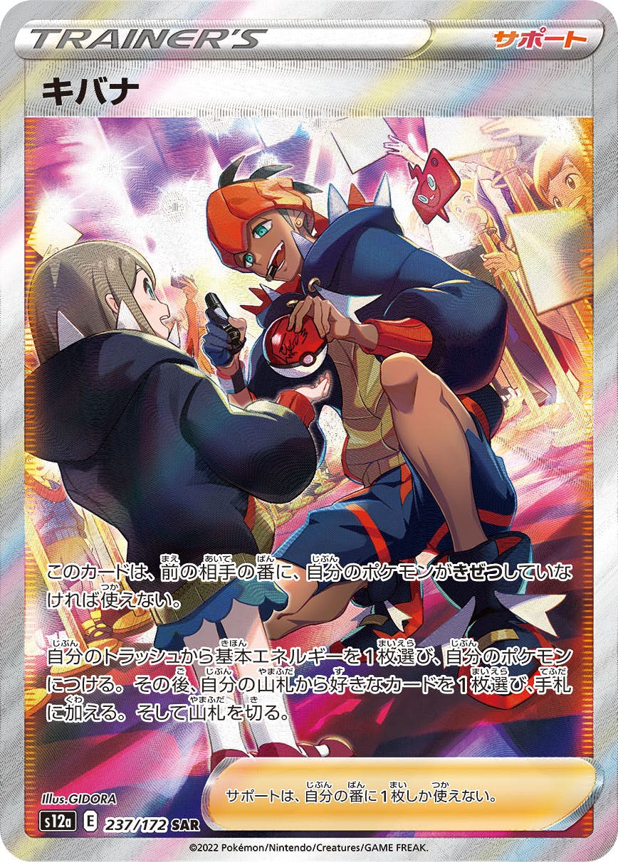 【状態A-】キバナ SAR (237/172) [S12A]の通販・買取（ポケモンカード）