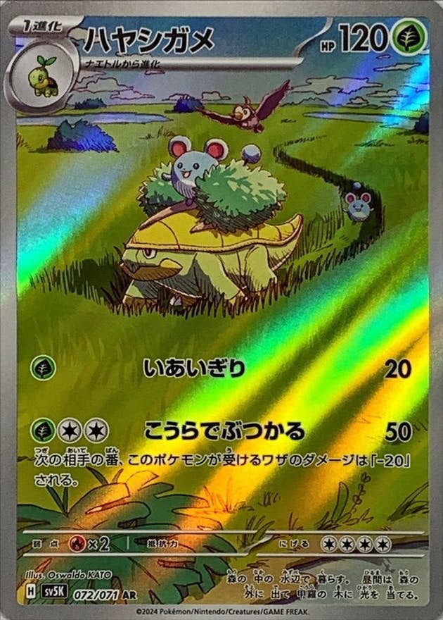 【状態A-】ハヤシガメ AR (072/071) [SV5K]の通販・買取（ポケモンカード）