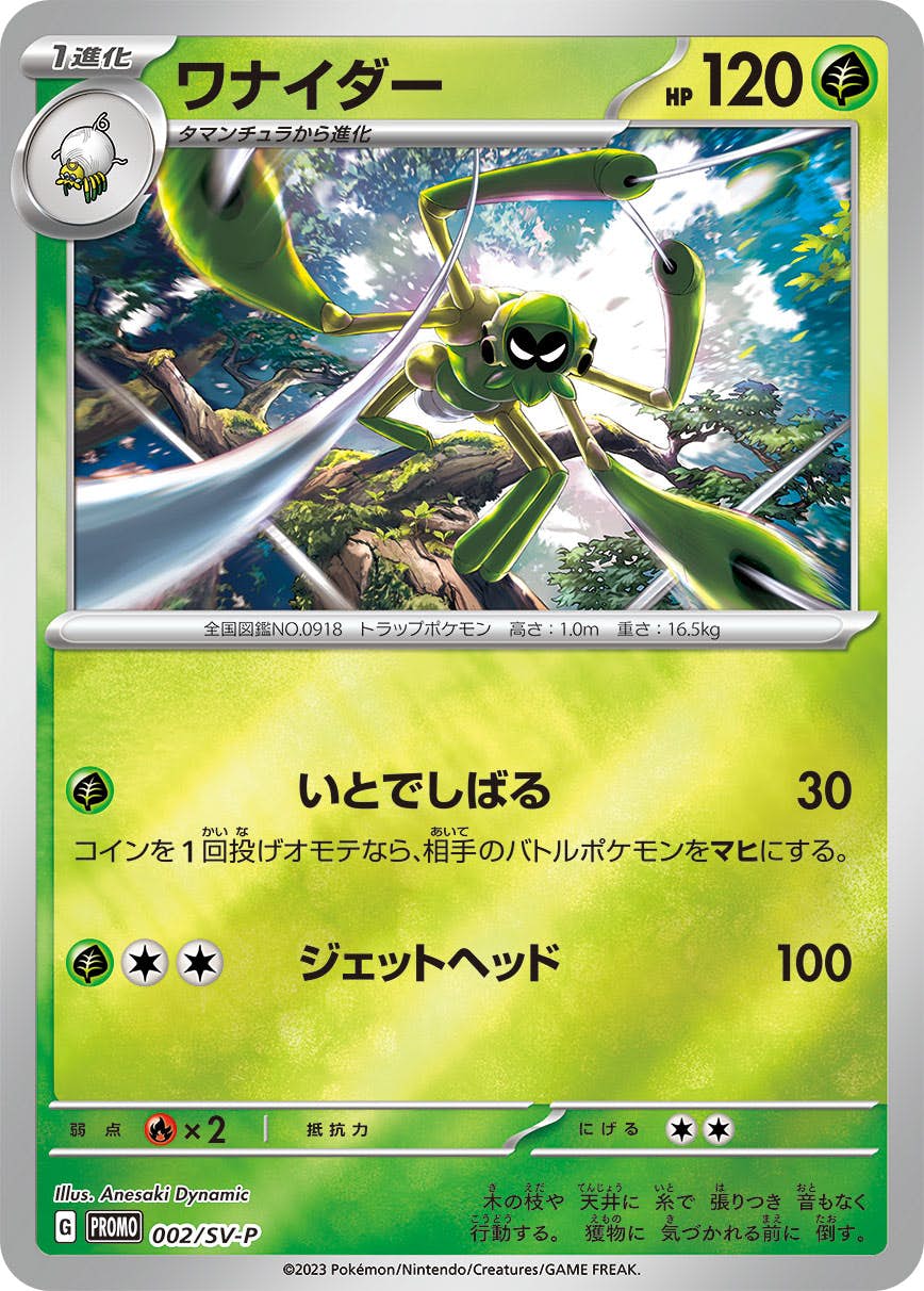 【状態A-】ワナイダー PROMO (002/SV-P) [sv-p]の通販・買取（ポケモンカード）