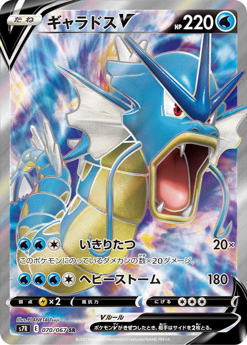 【状態B】ギャラドスV SR (070/067) [S7R]の通販・買取（ポケモンカード）