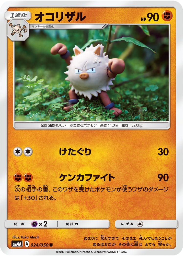 【状態B】オコリザル U (024/050) [sm4a]の通販・買取（ポケモンカード）